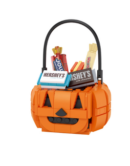 Brickcraft HERSHEY'S Trick or Treat Tub Building Kit 155pcs Set Toy New With Tag