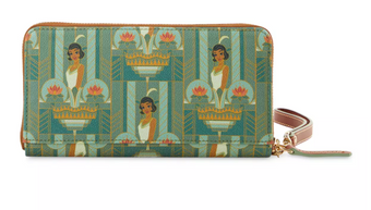 Disney Parks Tiana Dooney & Bourke Wristlet Wallet Princess and Frog New W Tag