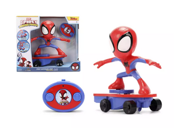 Disney Parks Spidey Skateboard Stunt RC Toy Spidey Amazing Friends New With Tag
