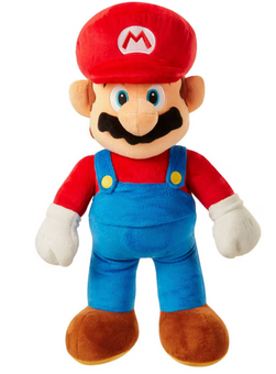 Nintendo Super Mario 20” Jumbo Stuffed Plush Buddy Mario Toy New With Tag