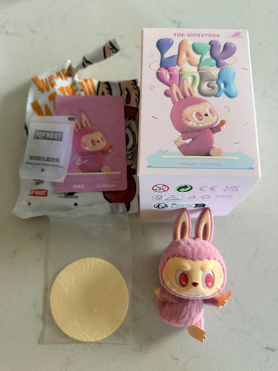 Pop Mart Labubu The Monsters Lazy Yoga Confident Figure USA SELLER New with Box