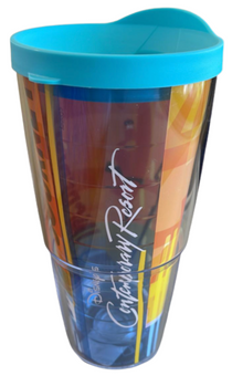 Disney Incredible Journey Contemporary Resort Tumbler New with tags
