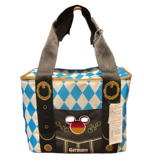 Disney Parks Epcot Germany Pavilion Cooler Bag Diamond Blue New With Tag