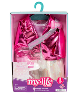 My Life As Hello Kitty Celebration Fashion Set for 18" Dolls Toy New With Tag