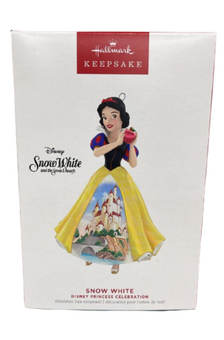 Hallmark 2023 Keepsake Princess Celebration Snow White Porcelain Ornament New
