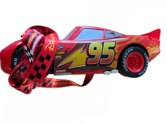 Disney Parks 2026 Cars Lightning McQueen Light-Up Popcorn Bucket New
