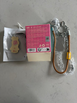 Pop Mart Labubu The Monsters Let's Checkmate King Pendant Keychain Charm New