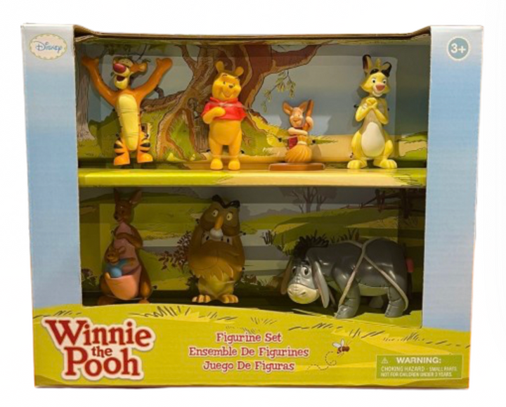 Disney Parks Winnie The Pooh Figurine Playset Toy New With Box – I