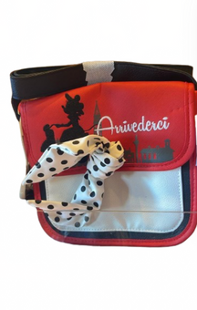 Disney Parks Epcot Italy Minnie Arrivederci Crossbody Bag New with Tag