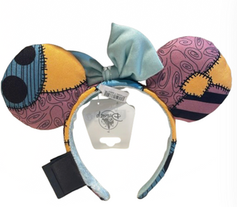 Disney Parks Nightmare Before Christmas Sally Ear Headband New With Tag