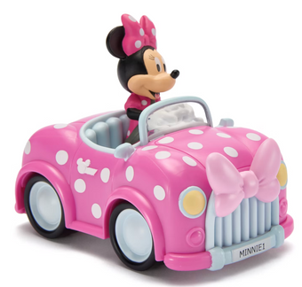 Disney Parks Minnie Mouse Pullback Car Pink Toy New With Tag