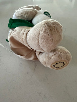 Starbucks Bearista Bear with Cappuccino with Heart Europe Plush New with Tag