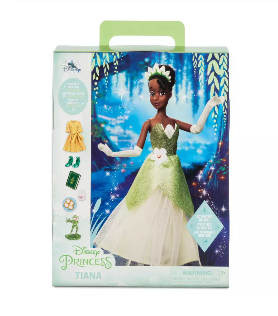 Disney Story Doll with Accessories and Activity Tiana New with Box