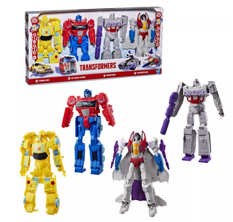 Transformers Mega Changer 4-Pack Action Figures Toy New With Box