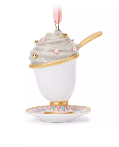 Disney Sugarplum Fairytale Beauty and the Beast Chip Christmas Ornament New