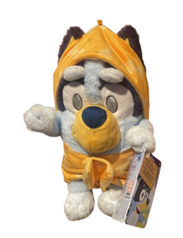 Disney Parks Baby Bluey Plush with Blanket Pouch Toy New With Tag