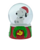 Peanuts Snoopy Santa with Woodstock Joy Mini Christmas Snow Globe New with Tag