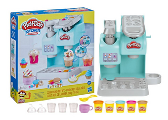 Play-Doh Kitchen Creations Colorful Cafe Kids Kitchen Playset Toy New With Box