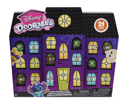 Disney Doorables Halloween Calendar 21 Figures Mystery New With Box