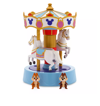 Disney Parks Chip 'n Dale and Carousel Castle Accessory Playset New with Box