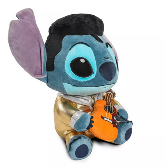 Disney Neca Lilo and Stitch Hug Me Plush Elvis Gold Suit Stitch HugMe New Sealed