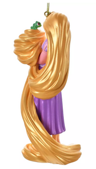 Disney Parks Princess Rapunzel Pascal Tangled Christmas Ornament New With Tag