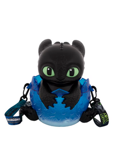Universal Studios How To Train Your Dragon Baby Toothless Popcorn Bucket New