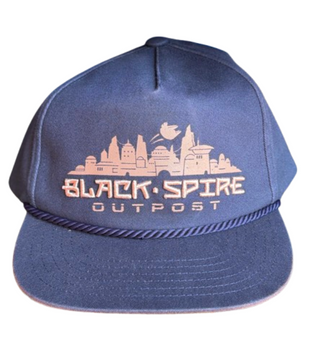 Disney Parks Star Wars Galaxy Edge Black Spire Outpost Baseball Hat Cap New Tag