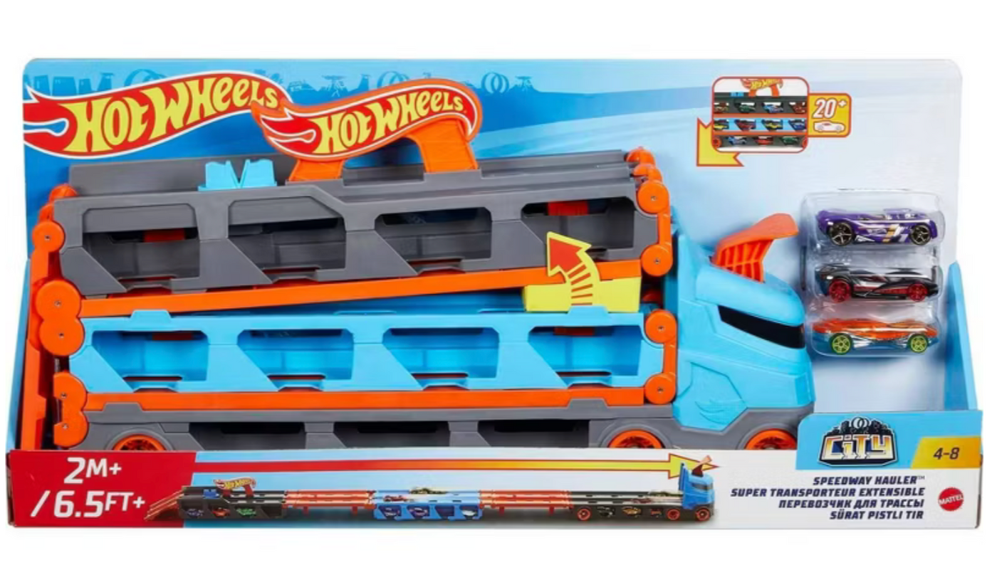 Hot Wheels Speedway Hauler Storage Carrier Toy New With Tag I Love Characters