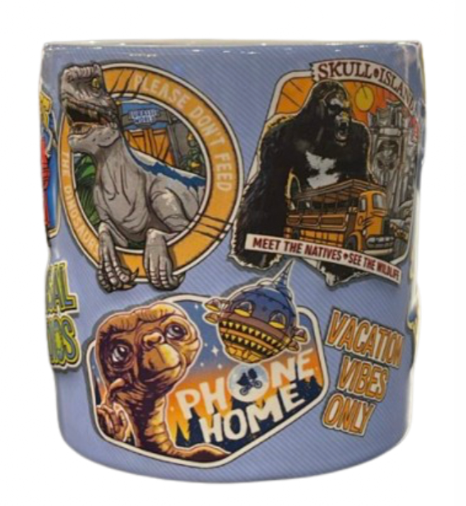 Universal Studios Coffee Mug E.T. Jurassic World Hogsmeade New With Tag