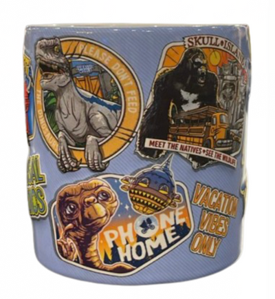 Universal Studios Coffee Mug E.T. Jurassic World Hogsmeade New With Tag