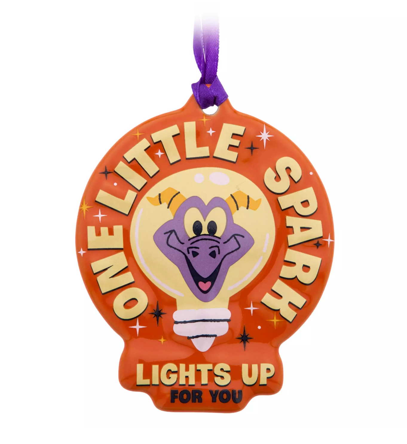Disney Figment Little Spark Lights Up For You Christmas Sketchbook Ornament New