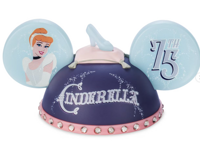 Disney Parks Cinderella 75th EAResistibles Ear Collectible New With Tag