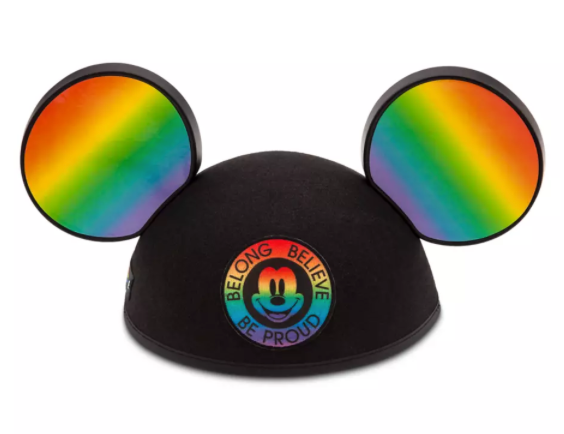 Disney Parks Pride Collection Mickey Mouse Ear Hat for Adult New with Tag