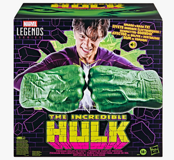 Disney Parks Marvel Legends Incredible Hulk Premium Roleplay Fists Replica New