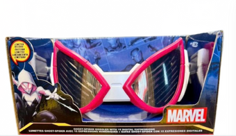 Disney Parks Marvel Ghost Spider Goggles with 15 Digital Expressions New w Box
