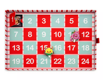 Disney Munchlings 24-Day Advent Calendar Mystery Pin Set 2023 – Limited New