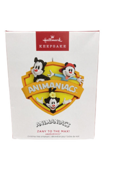 Hallmark 2023 Keepsake Animaniacs Zany to the Max! Christmas Ornament New w Box