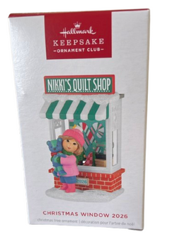 Hallmark Christmas Window 2026 Exclusive Christmas Ornament New With Box