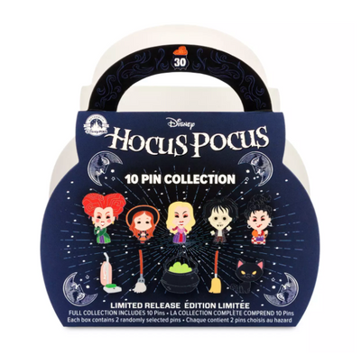 Disney Parks Halloween 2023 Hocus Pocus 30th Mystery Pin Blind Pack New with Box