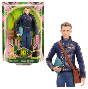 Universal Pictures Wicked Fiyero 12" Doll Toy New with Tag