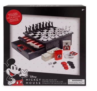 Disney Mickey and Friends Deluxe Game Set with 5 Games New with Box