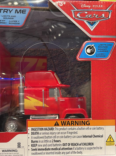 Disney Parks Pixar Cars Mack Die Cast Carrier Hauler Gift Set of 8 New With Box