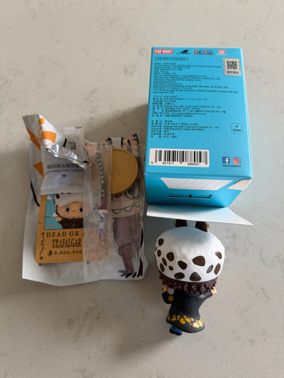 Pop Mart Labubu The Monsters x One Piece Trafalgar Law Figure USA SELLER New Box