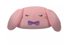Squishmallows 12" Bop Pink Bunny with Rainbow Ombre Bowtie Stackables Plush New