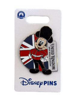 Disney Parks EPCOT World Showcase United Kingdom Mickey Mouse Pin New w Tag