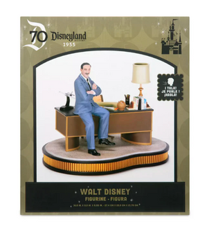 Disney Parks Disneyland 70th Anniversary Walt Disney Talking Figure New with Box
