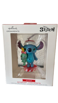 Hallmark Disney Stitch and Scrump Nutcracker Christmas Ornament New With Box