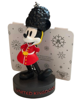 Disney Parks Epcot World Showcase Mickey UK Christmas Ornament New With Tag