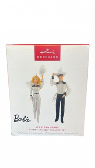 Hallmark Keepsake 2025 Barbie and Ken Western Stars Christmas Ornament New w Box